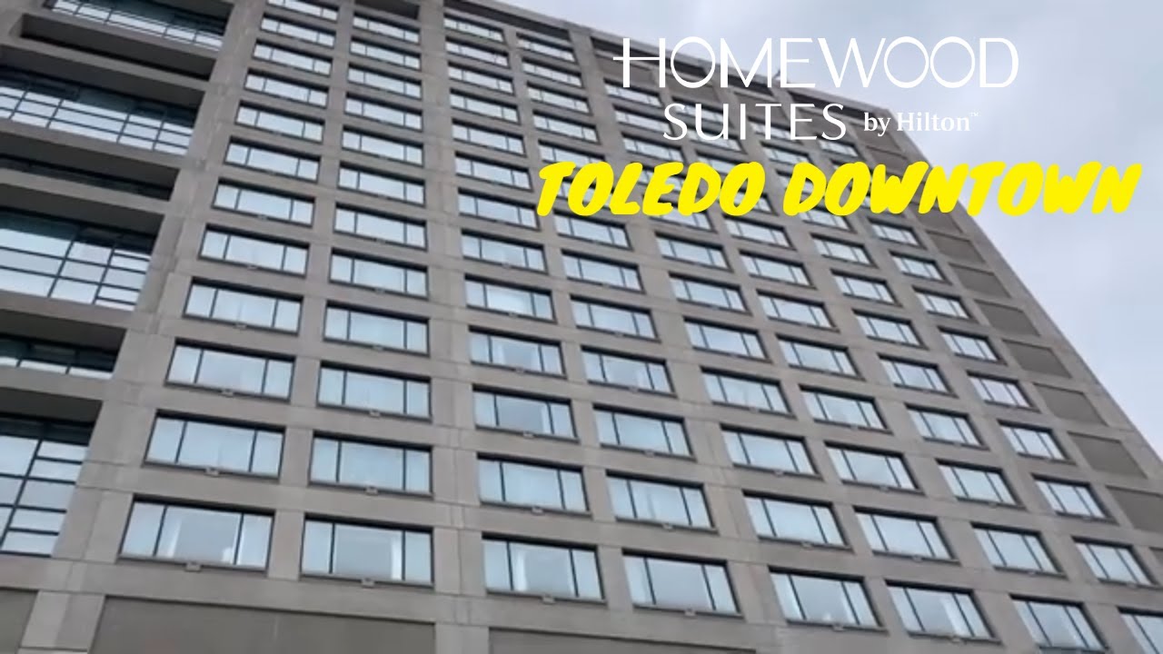 Full Hotel Tour Homewood Suites by Hilton Toledo Downtown, Toledo, OH