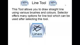 Tux paint line tool and Eraser tool cl4