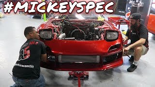 STRIPPING DOWN THE FD RX-7'S ENGINE BAY!