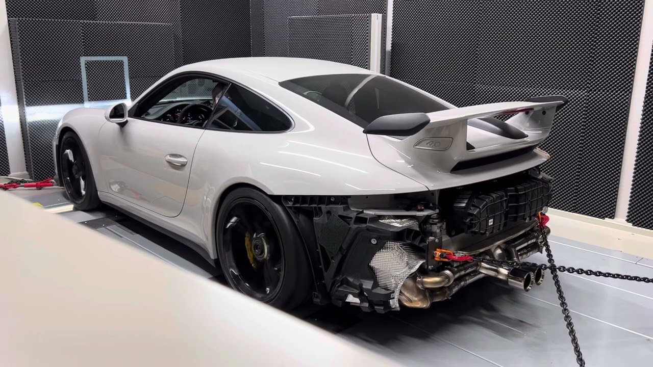 Brilliant exhaust] Porsche 911 991.2GT3ポルシェ エキゾースト