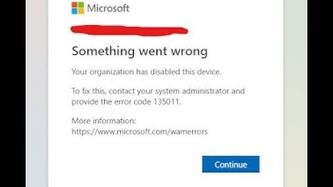 Your organization has disabled this device||MS Team Login Issue|| Error code 135011|| Enable device