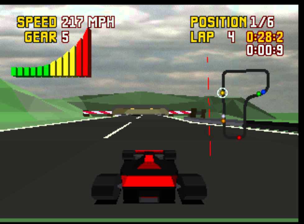 Checkered Flag Atari Jaguar