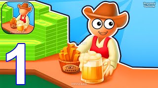 My Western Tavern - Gameplay Walkthrough Part 1 Stickman Western Tavern Manager (iOS, Android) screenshot 3