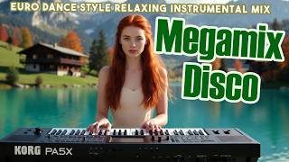 New Megamix Disco 🎹 | Euro Dance Style Relaxing Instrumental Mix – Smooth Disco Vibes 2026