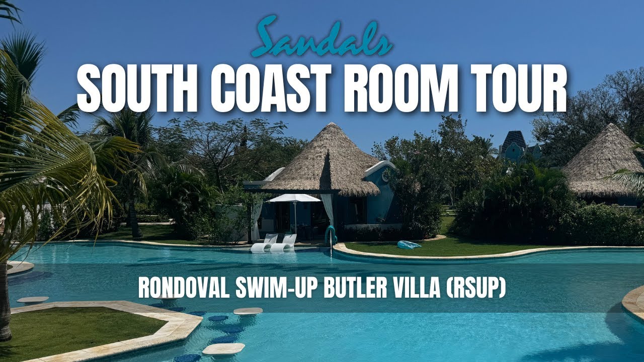 Tour Inside a DREAM Rondoval at Sandals South Coast Jamaica! - YouTube