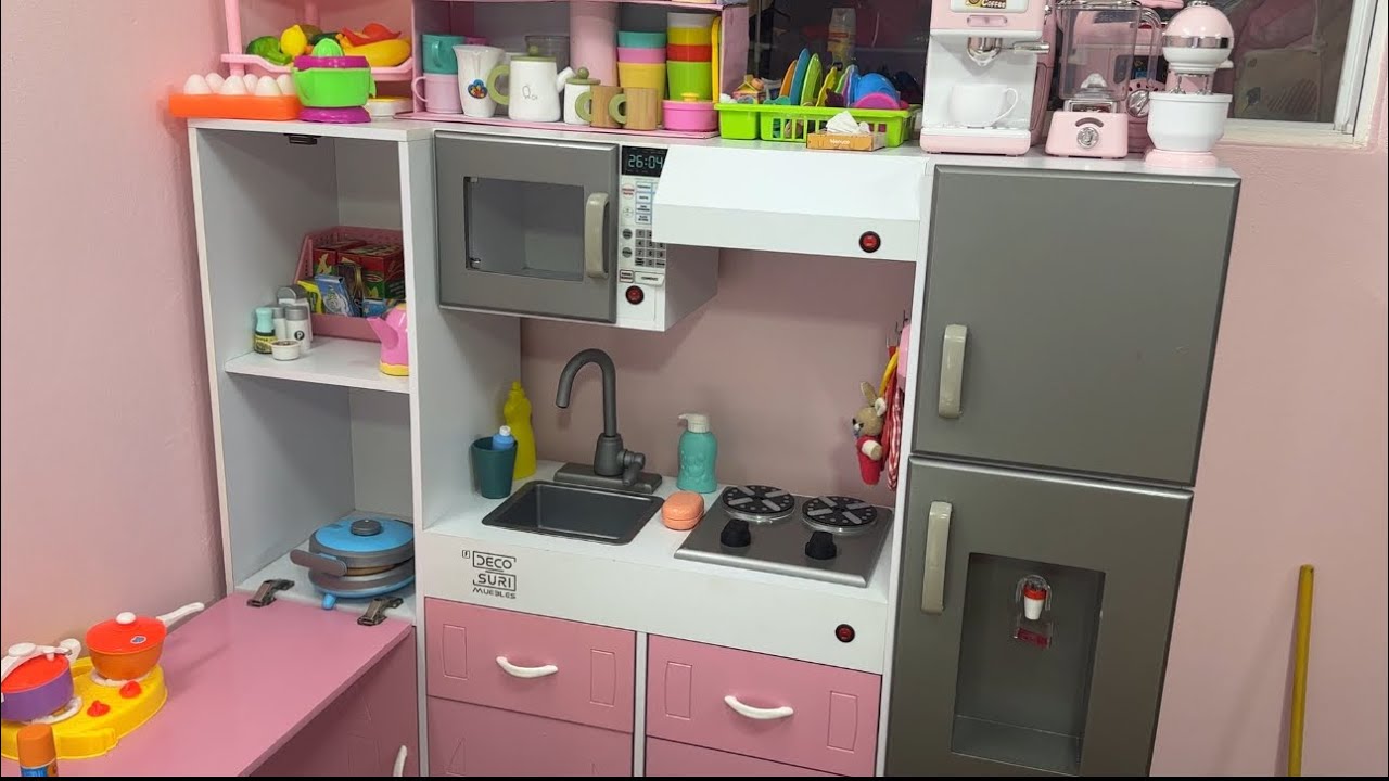 Organizando mi cocina de juguete 👩🏻‍🍳