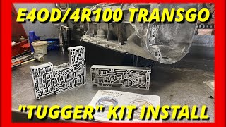 TRANSGO  E4OD/4R100”TUGGER KIT” Install, Hydraulics Explained and Finishing Up This Trans ! Pt. 10