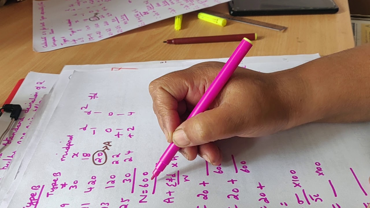 Co-efficient of variation for continuous series and variance by Zeena Lobo.