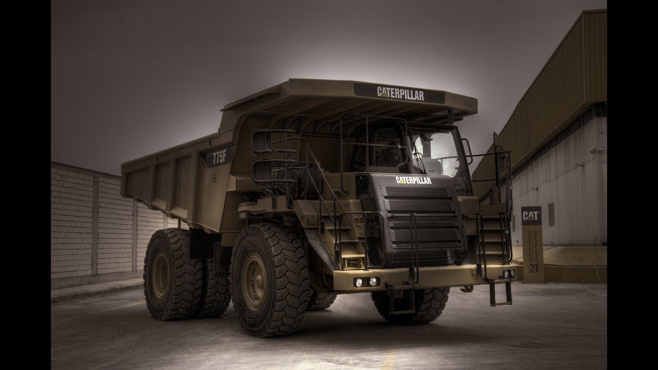 ZAHID TRACTOR /CATERPILLAR 775F CPT/CCR Riyadh YouTube