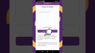 How to recover pi wallet passphrase #shortvideo #youtubeshorts #pi #crypto