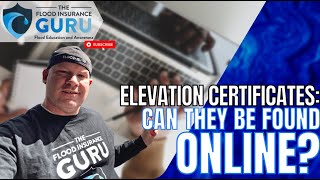 Can Elevation Certificates Be Found Online?