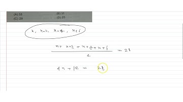 The average of four consecutive odd numbers is `28.` Out of these the greatest odd number is:
