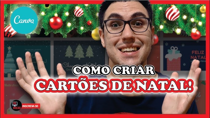 Criar um Cartão de Natal em COQUINHOS