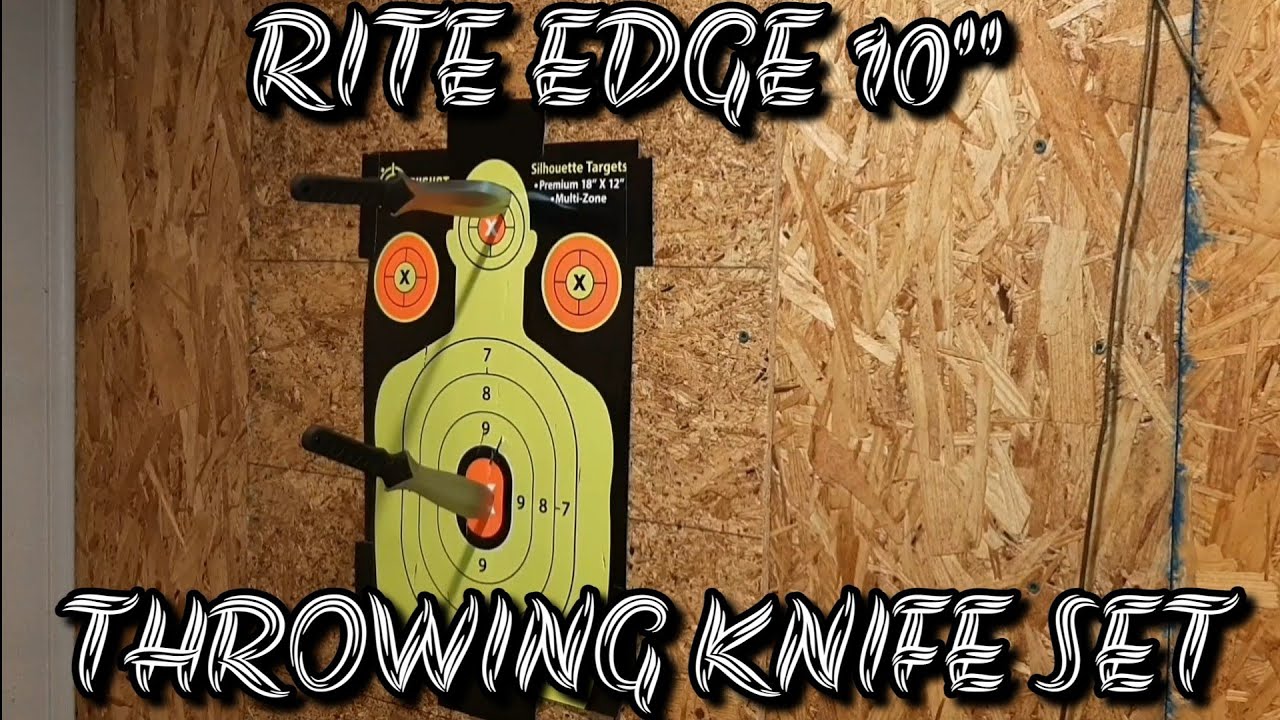 RITE EDGE 10" THROWING KNIFE SET