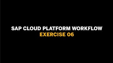 SAP Cloud Platform Workflow - Ex.06 - Exploring the API Hub and the Workflow API