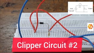 Negative series clipper Circuit | Experiment | BTECH | Diploma| Electronics