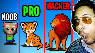 NOOB vs PRO vs HACKER In Cat Evolution! (Part 3) || Subroto Gaming
