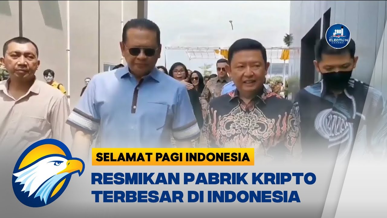 Resmikan Pabrik Kripto Terbesar di Indonesia