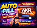 🚀 After Effects Auto Fill Tutorial | Easy & Fast Method