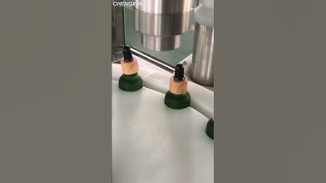 Filling machine working process