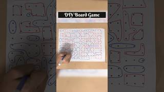 DIY Board game #summerbreak #fungames #activities #kidsgames #funnyfamilygames #shorts