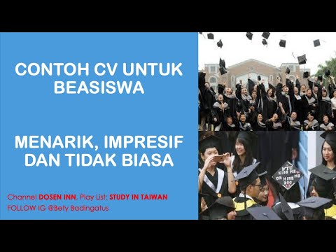 CV Lolos Beasiswa