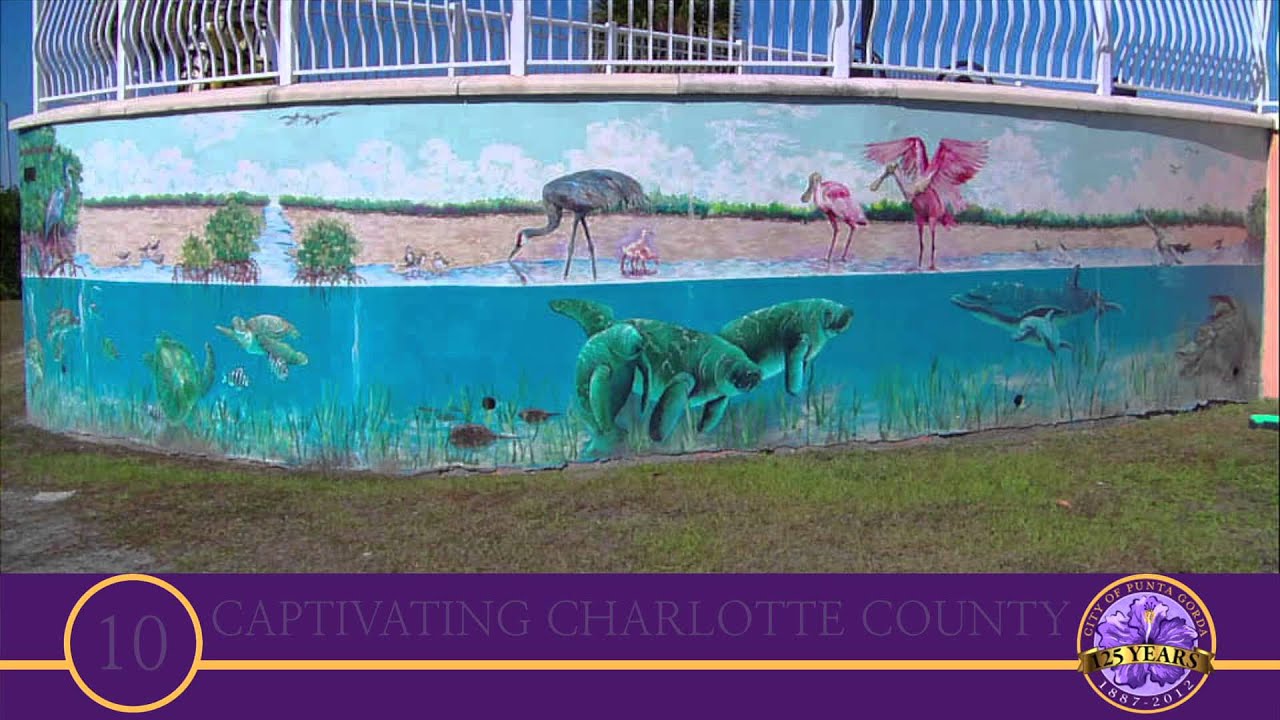 The Historical Murals of Punta Gorda YouTube