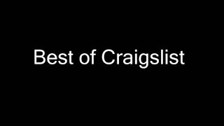Best of Craigslist - To the Woman Who Crapped Her Pants in my Car - m4w