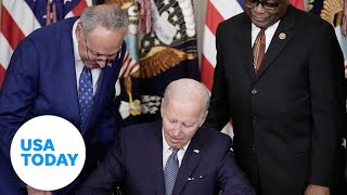 Joe Biden signs Inflation Reduction Act | USA TODAY