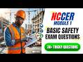 NCCER Module 1 Basic Safety Exam Questions: Pass The 2026 Core Test First Try