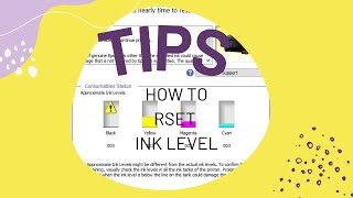 How to reset ink level Epson L5190