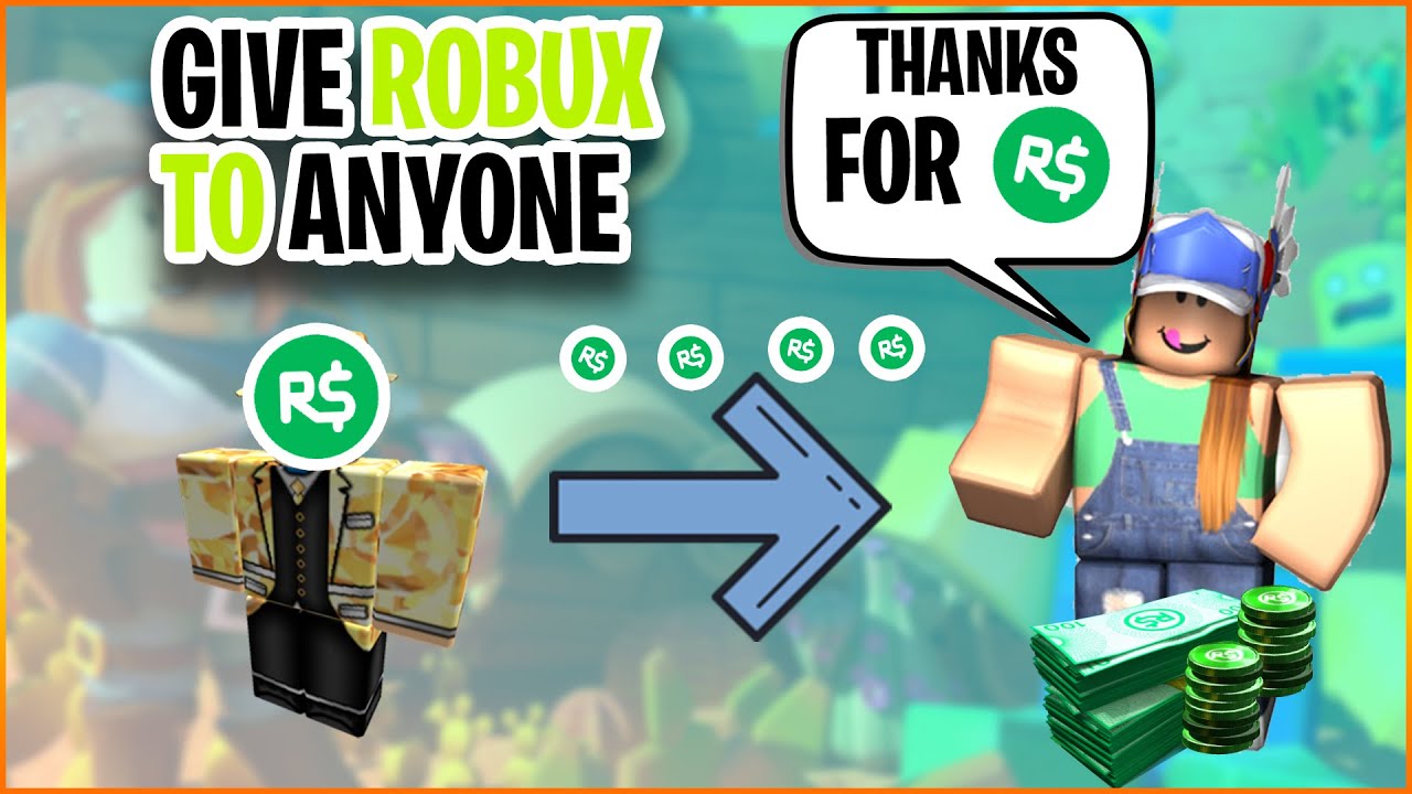 How To Give People Robux in Roblox!! - YouTube