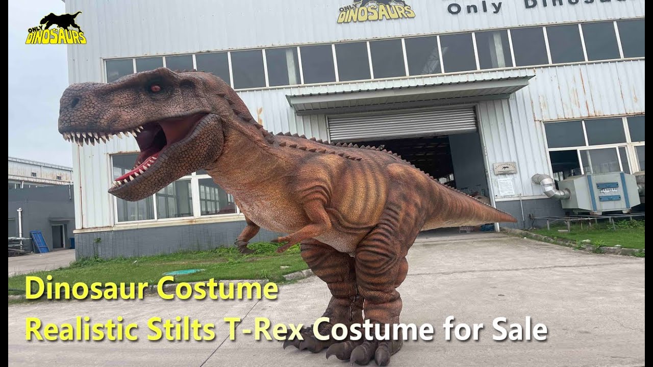 Stunning Dinosaur T-Rex Stilts Costume For Party