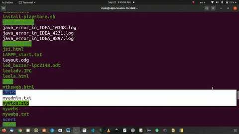 How to move a folder to another directory using Ubuntu Terminal | VipVid |