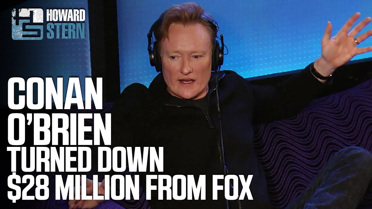 Why Conan O’Brien Turned Down a $28 Million Offer From Fox (2015)