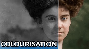 PHOTOSHOP TUTORIAL: Photo Colourisation, How to convert Black and White photography to Color