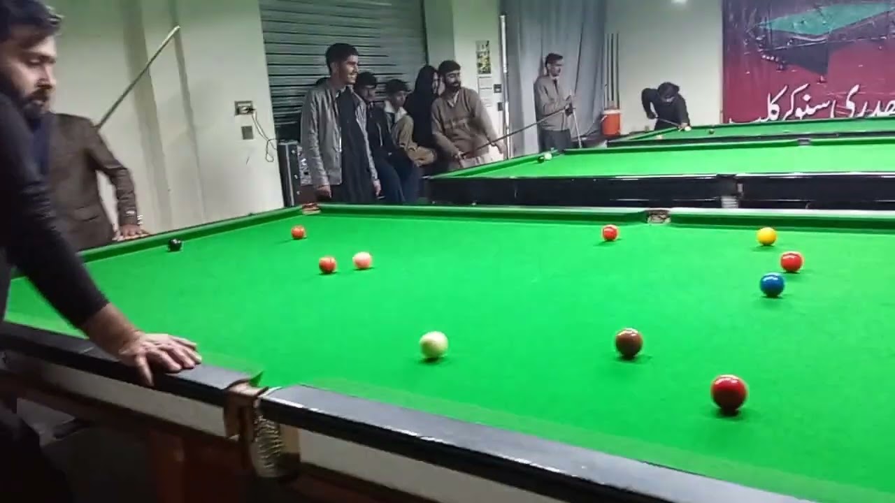 Maybe last Snooker Game in this area 