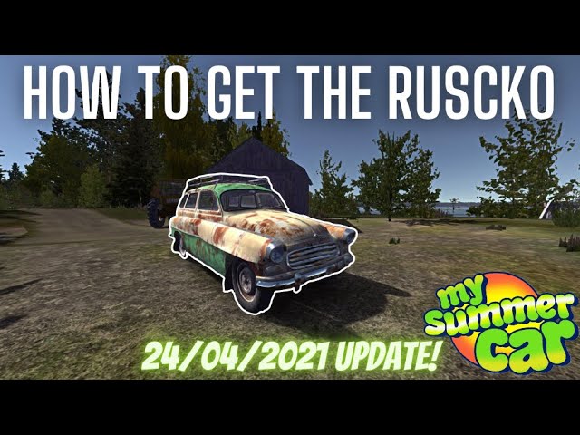 My Summer Car - Ruscko Location & How To Remove Wasps Gone Wrong ! #Shorts