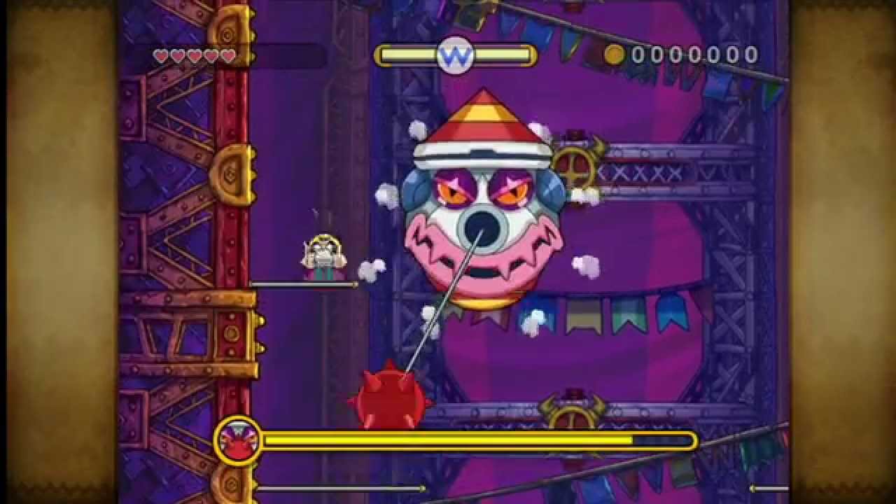 Wario Land: Shake It! Boss 3 - Chortlebot