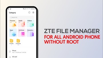 ZTE File Manager For Any Android Phone Without Root [ Oreo + ][ stock File Manager ]