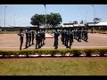 Hommage aux Gendarmes de CI.Les 3 cadences du Présentez Arme. École Gendarmerie Toroguhé