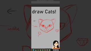 How to Draw Cat Faces!!🐱😽