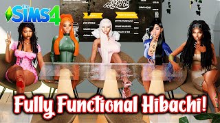 FULLY FUNCTIONAL HIBACHI RESTAURANT ? • MOD REVIEW • THE SIMS 4