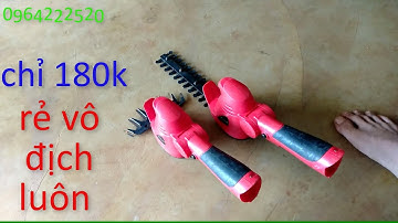 máy cắt tỉa hàng rào , cắt cỏ sân vườn bằng pin nhật bãi ( đã bán hết )