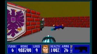 Wolfenstein 3D: Ultimate Challenge (Custom Level Mod) - Episode 2 Floor 6