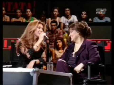 نوال الزغبي تغني العيون السود لوردة