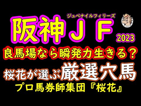 阪神ジュベナイルフィリーズ2023桜花が選ぶ厳選穴馬！人気馬以外でも魅力的な馬が多い今年の2歳牝馬たち！その中で特に軽視されている実力を秘めた3頭を選出した！