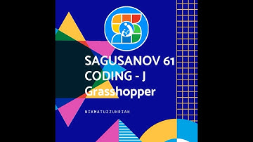 TUGAS 3 BELAJAR CODING BERBASIS JAVA SCRIPT GRASSHOPPER  VARIABEL