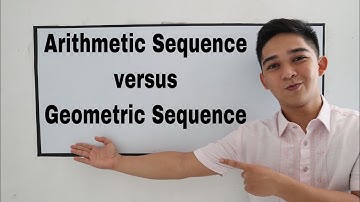 Arithmetic Sequence versus Geometric I Señor Pablo TV