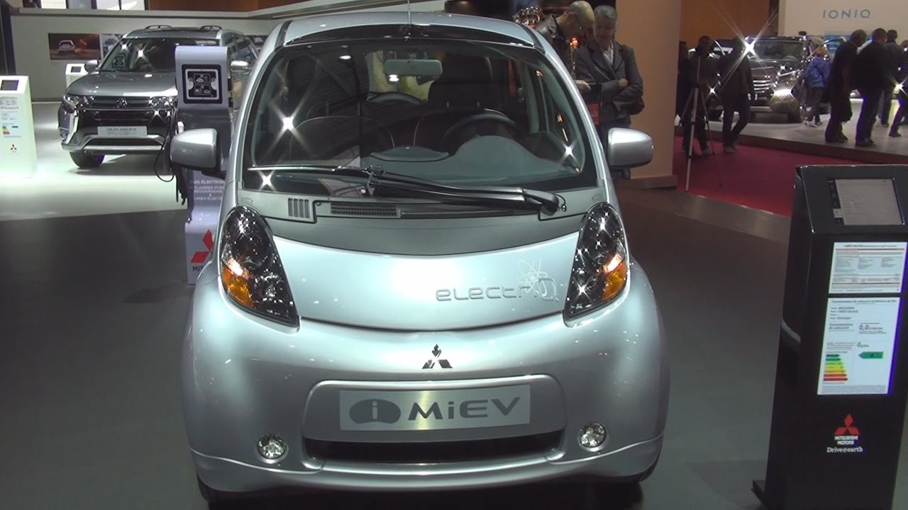 Mitsubishi I Miev Electriq 2017 Exterior And Interior In 3d